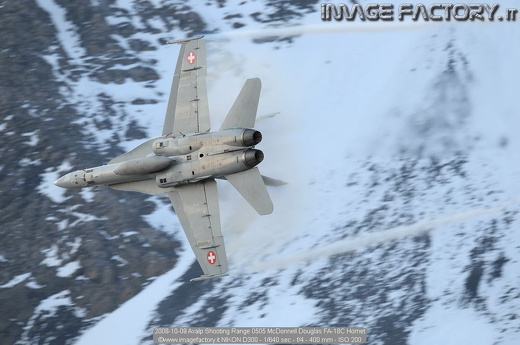 2008-10-09 Axalp Shooting Range 0505 McDonnell Douglas FA-18C Hornet